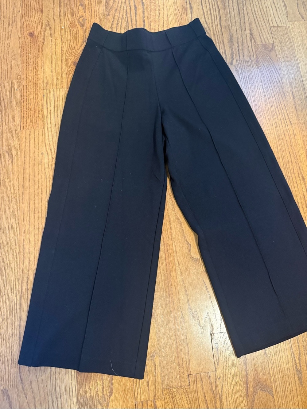 Jones New York Black Wide-Leg Cropped Pixie Dress Pants - Picture 4 of 6